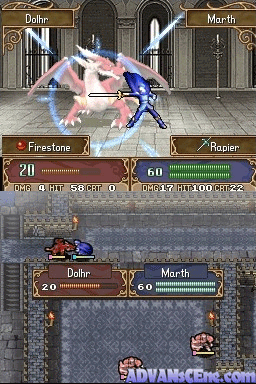 Fire Emblem: Shadow Dragon screenshot 3 for Nintendo DS